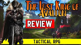 The Lost King of Avallon Review  Avallon needs a hero  Turnbased RPG [upl. by Edra]