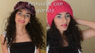 Peinados Para Usar con Gorros HairStyle [upl. by Ryder985]