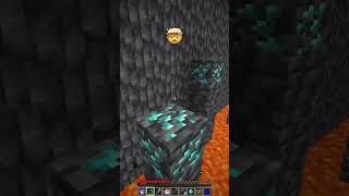 What Made Them Escape Around this Cave minecraft shorts meme [upl. by Sajet]