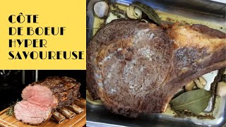 Côte de bœuf hyper savoureuse cuisine françaises [upl. by Ecnarual]