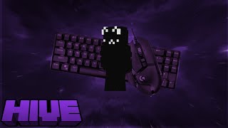 Simple Bedwars ASMR Keyboard amp Mouse  Hive Bedwars [upl. by Ahsemad58]