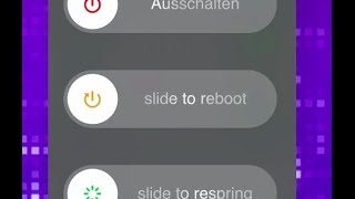 BetterPowerDown  Cydia Tweak  Respring amp Reboot Optionen für den Power Button  iPhone amp Co [upl. by Strade]