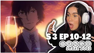 THE FINAL BATTLE│BUNGO STRAY DOGS SEASON 3 EP 1012 REACTION [upl. by Ahsieket]