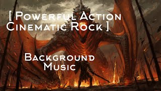 Powerful Action Cinematic Rock  Background Music royaltyfreemusic [upl. by Airdnaz]