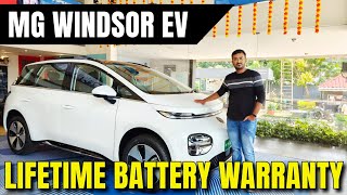 Lifetime Battery Warrantyയോടെ MG Windsor EV 😍  ഇനി ബാറ്ററി വിലയെപ്പറ്റി പേടി വേണ്ട [upl. by Mchugh]