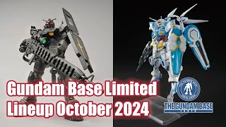 Gundam Base Limited Lineup October 2024 [upl. by Yaniv]