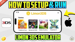 Limon 3DS Emulator  SetupBest Setting Gameplay  New 3DS Emulator for iOS [upl. by Adnal393]