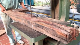 Amazing Extremely Creative Woodworking Idea From Discarded Wood  Build Outdoor Table For Garden [upl. by Ayekat]