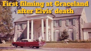 Elviss House first filming at Graceland after Elvis death graceland elvis [upl. by Aicile978]