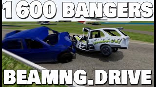 BEAMNGDRIVE 1600 BANGERS BLUEBIRDS HONDA [upl. by Kcaj]