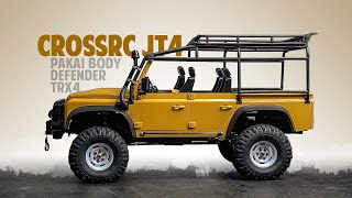 REVIEW CROSSRC JT4 BODY DEFENDER TRX4 [upl. by Sucirdor510]