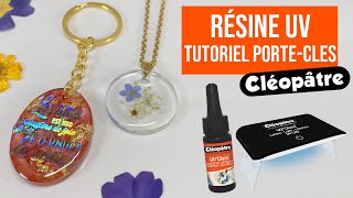 TUTO  Porteclés Résine UV’Glass [upl. by Eelyma]