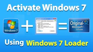 Windows 7 loader  How to activate Windows 7 permanently [upl. by Boudreaux]