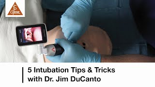 5 Intubation tips amp tricks with the HEINE visionPRO video laryngoscope [upl. by Anayt845]