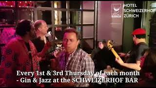 Gin amp Jazz Schweizerhof Bar [upl. by Aliuqaj]