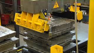 Automatic Lead Ingots Casting and Stacking Machine [upl. by Narton]