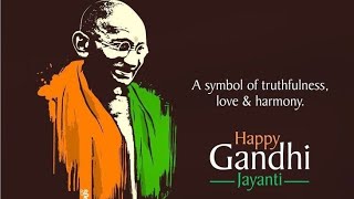 Gandhi jayanthi 2022Gandhi Jayanti status Mahatma Gandhi Gandhi Jayanti Wishes and Quotes [upl. by Enerol938]