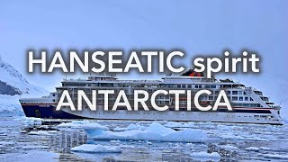 HANSEATIC spirit Antarctica  4K video tour of a breathtaking journey to Antarctica [upl. by Peirce]