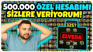 ELVEDA 500000 ÖZEL HESABIMI VERİYORUM😥 SON BİR KOLEKTİF GÜÇ REKORU eFootball Mobile 2025 [upl. by Nailliw]