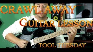 Crawl Away Guitar Lesson Tool Tuesday [upl. by Boyse]