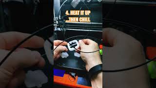 Welding 3D Printer Filament shorts [upl. by Aleb987]