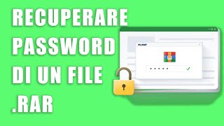 2 modi Miglior recupero password RAR  Come aprire file RAR senza password✔ 2023 [upl. by Hatnamas411]