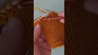 How to Fix a Dropped Stitch in Knitting Stockinette Stitch shorts  Hands Occupied [upl. by Einiar]