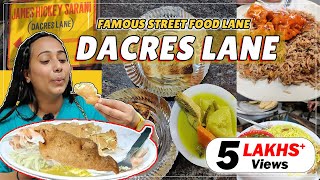 Dacres Lane  Kolkatas Best Street Food Lane  Chittor Babu Stew Chilly Chicken amp more [upl. by Germaine]