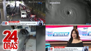 24 Oras Part 4 Driver ng SUV na ilegal na naguturn sa EDSA Aurora Tunnel atbp [upl. by Legnalos]