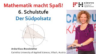 Geometrie leicht gemacht ✏️📐  Der Südpolsatz im Dreieck [upl. by Clava]