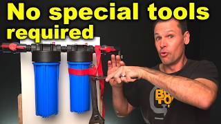 Stuck Water Filters  How to remove  NO special tools required [upl. by Littell]