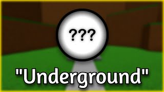 quotUndergroundquot Badge  Easiest Game on Roblox [upl. by Enahsed]