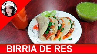 BIRRIA DE RES Tacos y Consomé [upl. by Edsel]