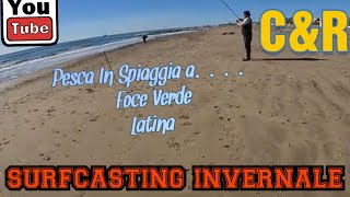 SURFCASTING INVERNALE  più di 100 euro di esche in acquacome è andata la pescata [upl. by Nauwtna]