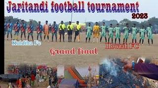 Jaritandi football tournament 2023 final day special sukri jill utu kirtu murmu official [upl. by Halland]