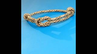 Reef Knot Paracord Bracelet shorts [upl. by Ricoriki]