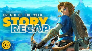 Zelda Breath of the Wild Full Story Recap [upl. by Jerrine375]