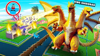 King Ghidorah vs Oggy In Teardown [upl. by Acirre]