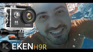 Câmera EKEN H9R  ACREDITE essa câmera 4K custa apenas R250 reais [upl. by Itteb]