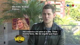 El tierno mensaje de Michael Bublé a Luisana Lopilato  Gracias Por Venir [upl. by Eneles858]