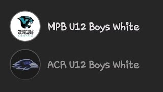 Merrifield Panthers U12 vs ACR U12 White part 1 [upl. by Ahtenak]