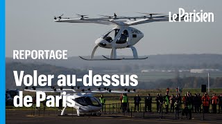 Paris  les taxis volants veulent embarquer leurs premiers clients pendant les JO 2024 [upl. by Yknip]