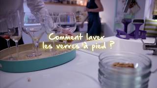 Comment laver les verres à pied au lave vaisselle [upl. by Leitao]