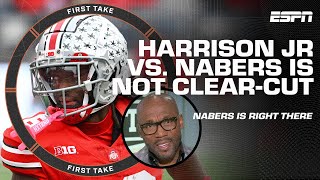 Marvin Harrison Jr resembles the PROTOTYPE 🗣 More upside than Malik Nabers  First Take [upl. by Dnomder735]