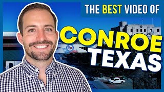 Conroe Texas  The BEST video TOUR  VLOG for moving to Conroe Texas [upl. by Nylekoorb478]