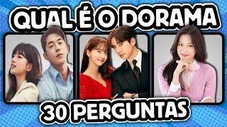 ADIVINHE QUAL É O DORAMA  ACERTE 30 PERGUNTAS  GUESS WHAT THE DORAMA IS  MUNDO KQUIZ [upl. by Cordier]