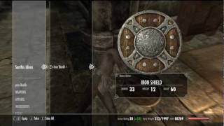 Skyrim  Upgrade your Dead Thrall  Equipment Armor Weapons [upl. by Ina]