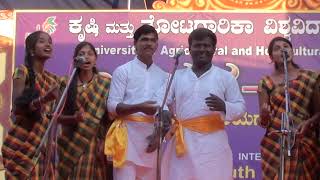 ANNA MADAIHA  FOLK SONG  MADAPPA  UAHS  SHIMOGA  ARUNARAJU Y  FOLK [upl. by Anelhtak]