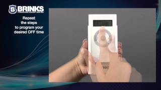 BRINKS 7 Day Digital Timer Instructions [upl. by Ulyram]