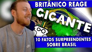 GRINGO BRITÂNICO REAGE 🇬🇧  10 FATOS SURPREENDENTES SOBRE BRASIL 🇧🇷 [upl. by Kiyohara]